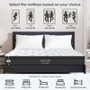 Okak  Modern Thicken Pocket Spring Hybrid Mattress With Pressure Relief for Comfy Sleep,Medium Feel Bed Mattresses - 3 of 4