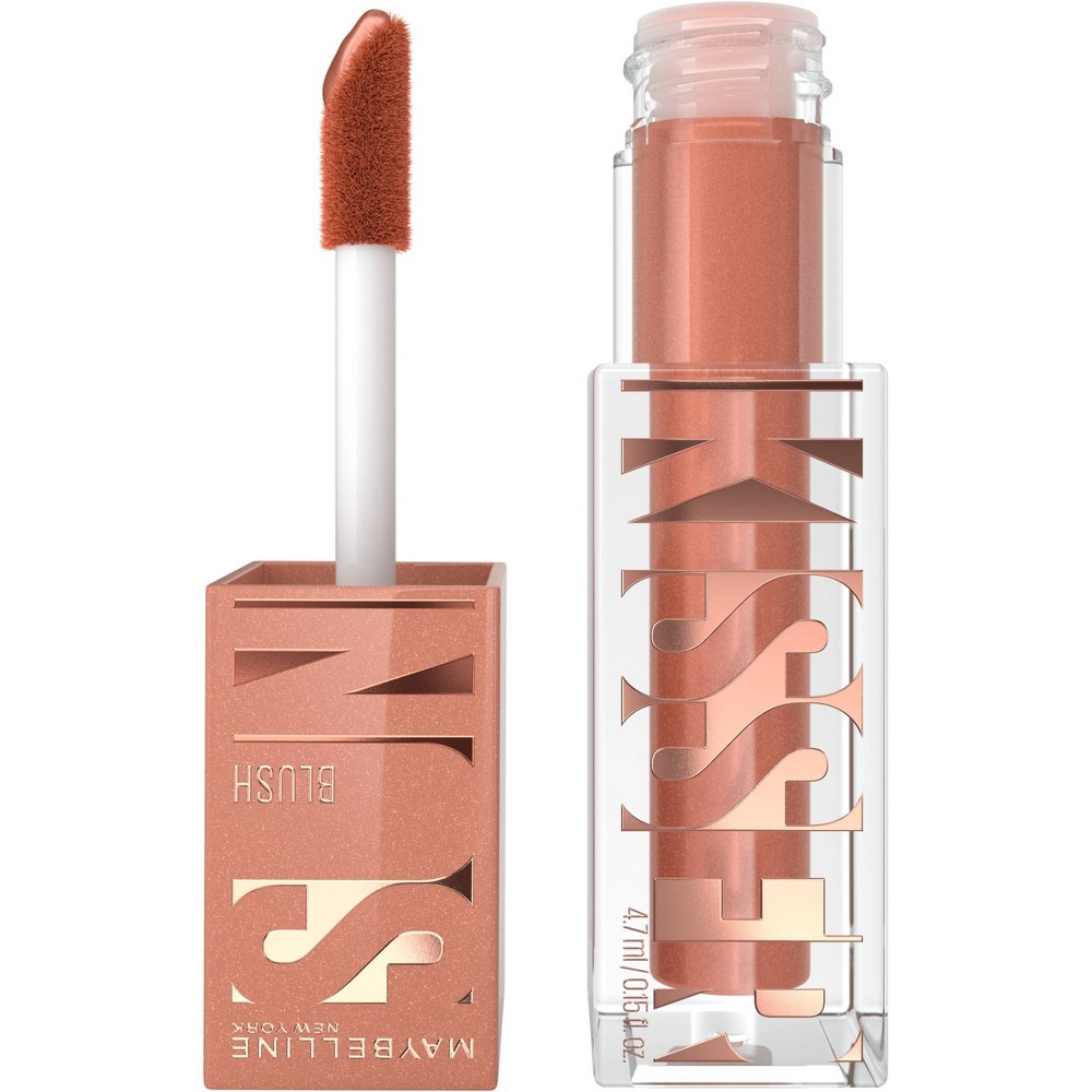 Photos - Face Powder / Blush Maybelline Sunkisser Multi-use Blendable Liquid Blush - 08 Shades On - 0.23 fl oz 