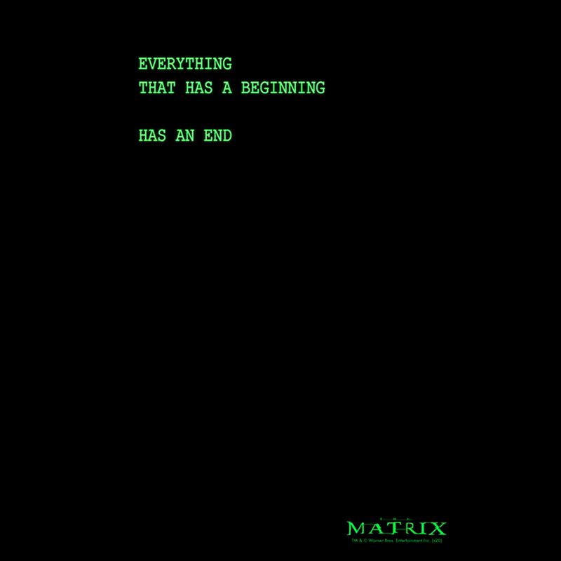 Men's The Matrix Everything Has an End T-Shirt, 2 of 6