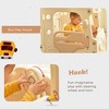Children's Swing Set with Bus Play Structure Independent Climbing Slide Set, Comes with Basketball Hoop, Suitable for Boys and Girls Gifts - 4 of 4