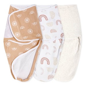 aden + anais Essentials Easy Swaddle Wrap - 3pk - 1 of 4