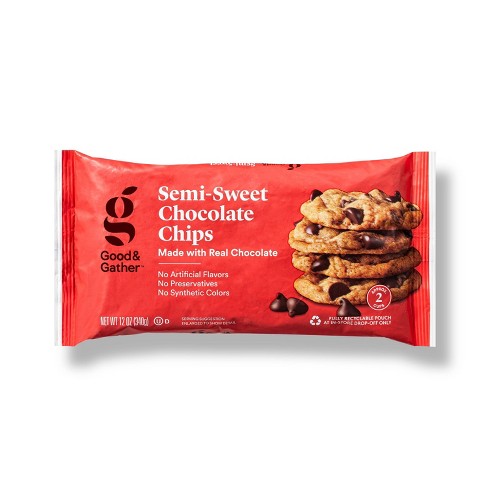 Nestle Toll House Plant Based Semi-sweet Chocolate Morsels - 9oz : Target