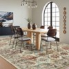 COZONY Washable Vintage Boho Area Rug, Stain Resistant Non-Slip Floral Carpet for Living Room Dining Room Bedroom - 4 of 4