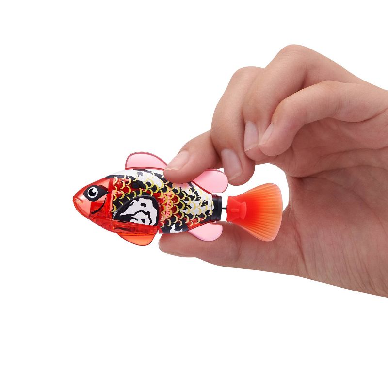 Robo Fish Series 3 Robotic Swimming Fish Pet Toy - Red by ZURU, 4 of 9