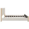 NicBex Mid-Century Queen Size Upholstered Platform Bed with Tufted Headboard for Adults/Boys/Girls - 4 of 4