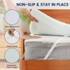 Belffin Memory Foam Mattress Topper King Size, Bed Mattress Topper Waterproof for Body Support & Pressure Relief, with Removable Cover - 2 of 4
