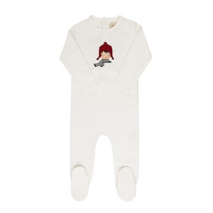 Ely's & Co. - Baby French Terry Footie - Autumn Kids Collection - 1 of 3