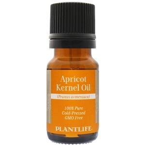 Plantlife Apricot Kernel Carrier Oil – Cold-Pressed, Non-GMO & Gluten-Free, Lightweight & Nourishing for Skin, Hair & Personal Care - 1 of 4