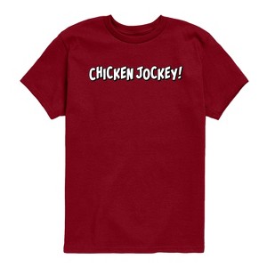 Boys' - Instant Message - Chicken Jockey Gamer Short Sleeve Graphic T-Shirt - 1 of 4