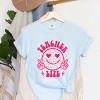 Simply Sage Market Teacher Life Leopard Smiley Face Garment Dyed Tee - 3 of 4