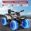 24V Kids Ride On Car, 2 Seater Licensed Can-Am Electric ATV Car for Kids, 4 Wheeler 4WD Ride On Electric Toy Car, Led, 3 Speeds - 2 of 4