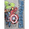 Marvel Spider-Man Captain America Hulk Black Panther Miles Morales Venom Iron Man Half Zip Hoodie Toddler to Little Kid - 3 of 4
