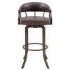 Armen Living Edy Barstool Gray 30 in Seat Height - 3 of 4