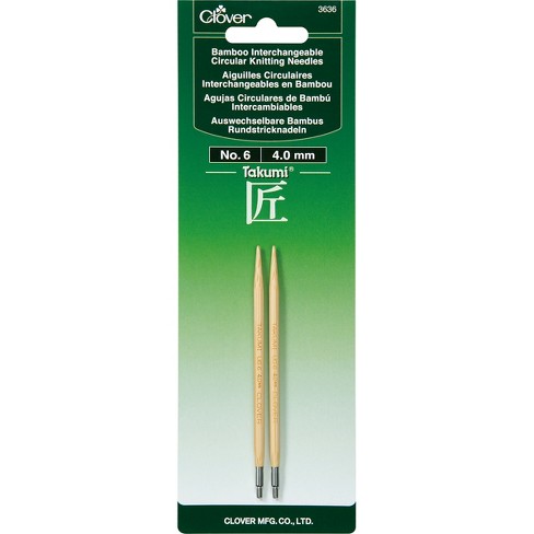 Clover Bamboo Circular Knitting Needles Takumi 29-inch Size 2