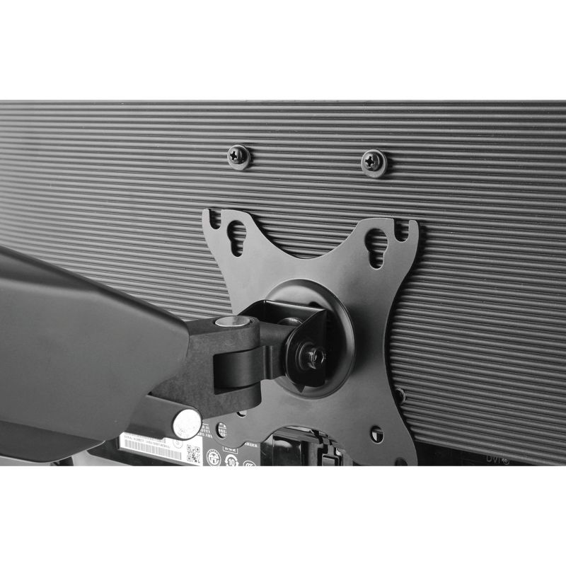 Premium Height Adjustable Single Monitor Arm Black - Rocelco, 6 of 11