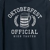 Men's - Instant Message - Oktoberfest Official Bier Taster Long Sleeve Graphic T-Shirt - 2 of 4