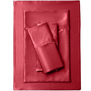 BrylaneHome Satin Bedtite; Sheet Set - 1 of 3
