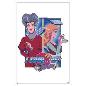 Trends International Disney Princess And Villains: Manga - Cinderella Step-Mother Framed Wall Poster Prints - 1 of 4