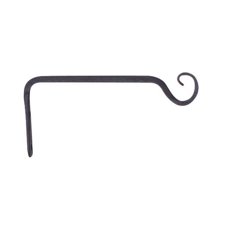 Panacea Black Wrought Iron 3-1/4 in. H Straight Plant Hook 1 pk, 1 of 2
