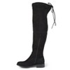 Journee Collection Womens Mount Stacked Heel Over The Knee Boots - 2 of 4