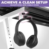 Liquid Stands Piano Keyboard Stand - Z Style Adjustable & Portable Heavy Duty Music Stand for Kids and Adults - Fits 54-88 Key Electric Pianos (White) - 4 of 4
