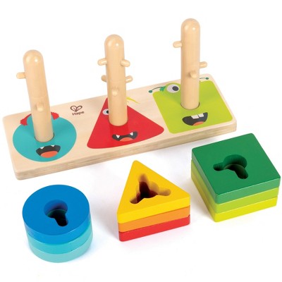 Hape Play Essentials: Monster Twist & Stack Blocks