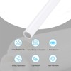 Unique Bargains High Impact Water Plumb Cable Sleeve PVC Rigid Round Pipes 20" Length - 3 of 4
