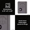 Yoobi Star Wars Journal 6"x8" Spiral with Elastic Band Darth Vader, School Supplies - 3 of 4
