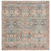 Unique Loom Nostalgia Katie Border Washable Indoor Flatweave Woven Area Rug - 2 of 4