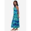 Jessica London Women's Plus Size Stretch Cotton Tank Maxi Dress - 4 of 4