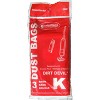 EnviroCare Replacement Vacuum Cleaner Dust Bags made to fit Royal Dirt Devil Stick Vac Type K. 9 bags - 2 of 3