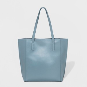 Everyday Essentials Value Tote Handbag - A New Day Light Gray, Women