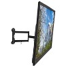 Mount-It! Full Motion TV Wall Mount | Long Arm TV Mount with 24 Inch Extension | Fits 32 to 55 Inch TVs with Up to VESA 400 x 400, 77 Lbs. Capacity - image 2 of 4