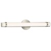 Cal Lighting LA-8601M 26W AC LED Vanity Light, L: 25 1/2", Brushed Steel,2.30x2.80x25.30 - 4 of 4