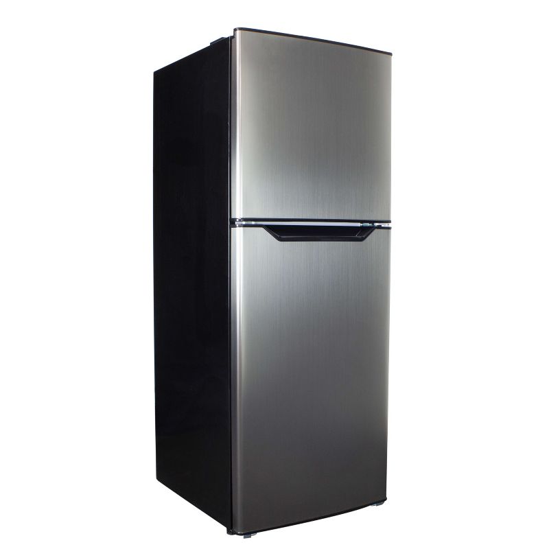 Danby DFF070B1BSLDB-6 7.0 cu. ft. Apartment Size Fridge Top Mount in Stainless Steel, 3 of 10