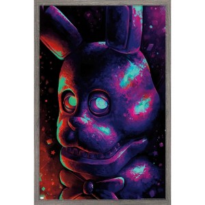 Trends International Five Nights at Freddy's - Neon Heat Framed Wall Poster Prints - 1 of 4