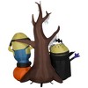 Gemmy Airblown Inflatable Minions w/Tree and Pumpkin Scene Universal, 5.5 ft Tall, Multi - 4 of 4