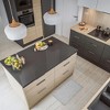 Evideco French Home Goods Woven Effect Kitchen Mats - Non-Slip, Washable, Available in Two Sizes - 2 of 4