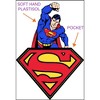 Superman Hero and Logo Fist Pump Boy's Royal Blue T-shirt - 2 of 3