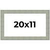 PosterPalooza | Sculpted Blue Picture Frame - UV Acrylic, Backing Board, Hanging Hardware Included - 2 of 4