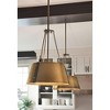 Hinkley Lighting Cartwright 1 - Light Chandelier in  Rustic Brass - 2 of 4