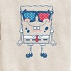 Boys' - SpongeBob SquarePants - Flag Fill Sunglasses Graphic Long Sleeve Fleece Sweatshirt - 2 of 4