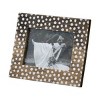 White Polka Dot Pattern 4x6 inch Wood Decorative Picture Frame - Foreside Home & Garden - 2 of 4