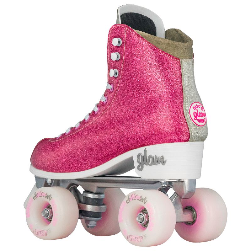 Crazy Skates Glam Roller Skates For Women And Girls - Dazzling Glitter Sparkle Quad Skates, 2 of 8