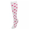 Heart Patterned Knee High Socks from the Sock Panda (Women's Sizes, Adult Medium) - 3 of 3