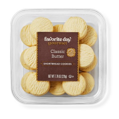 Classic Butter Shortbread Cookies - 7.76oz - Favorite Day™