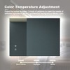 36X28 inch Bathroom Led Classy Vanity Mirror with High Lumen,Dimmable Touch,Wall Switch Control - 2 of 4