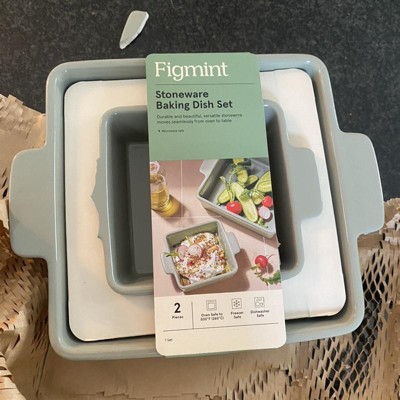 8pc Nonstick Bakeware Set Gray - Figmint™ : Target