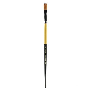 Dynasty Black Gold Series Long Handled Synthetic Flat Brushes, Series 1526 - 1 of 1