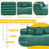 MOONMISS Durable Comfort Lounger High Back Bean Bag Chair Couch, Accent Floor Soft Lounge Chair - 3 of 4